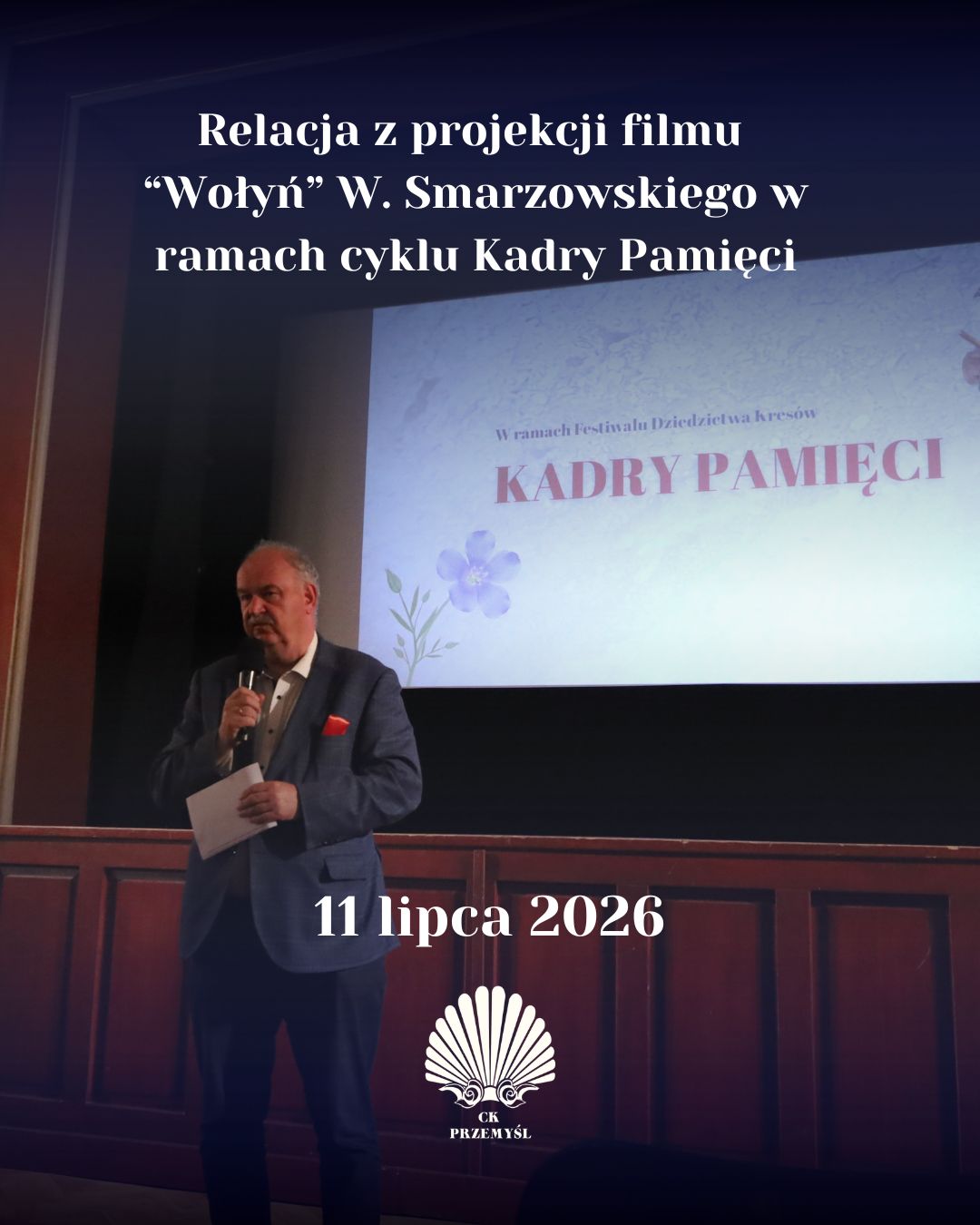 Relacja z projekcji filmu “Wołyń” W. Smarzowskiego w ramach cyklu Kadry Pamięci