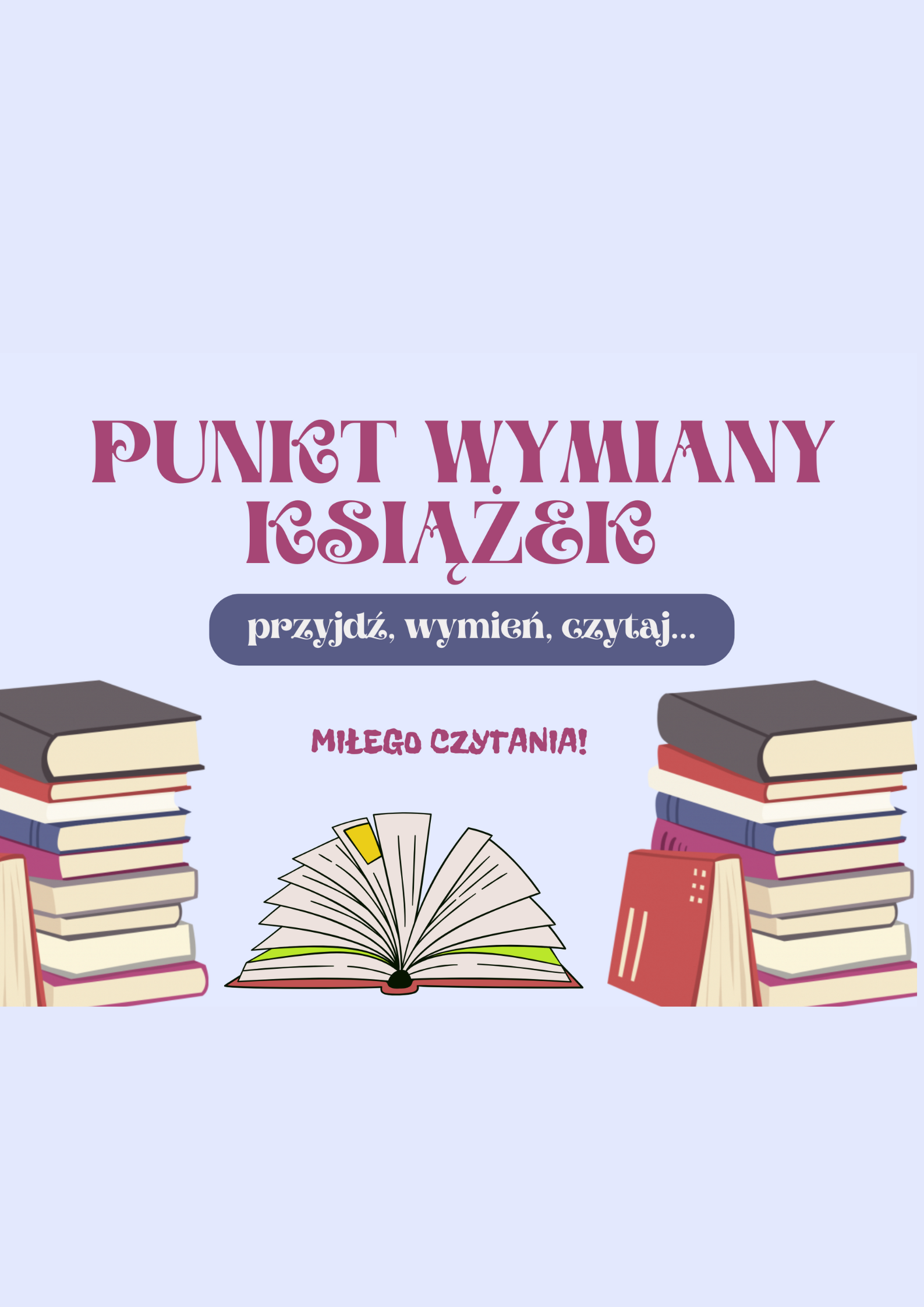 OD DZIŚ W CENTRUM KULTURALNYM W PRZEMYSLU CZYNNY JEST PUNKT WYMIANY KSIĄŻEK