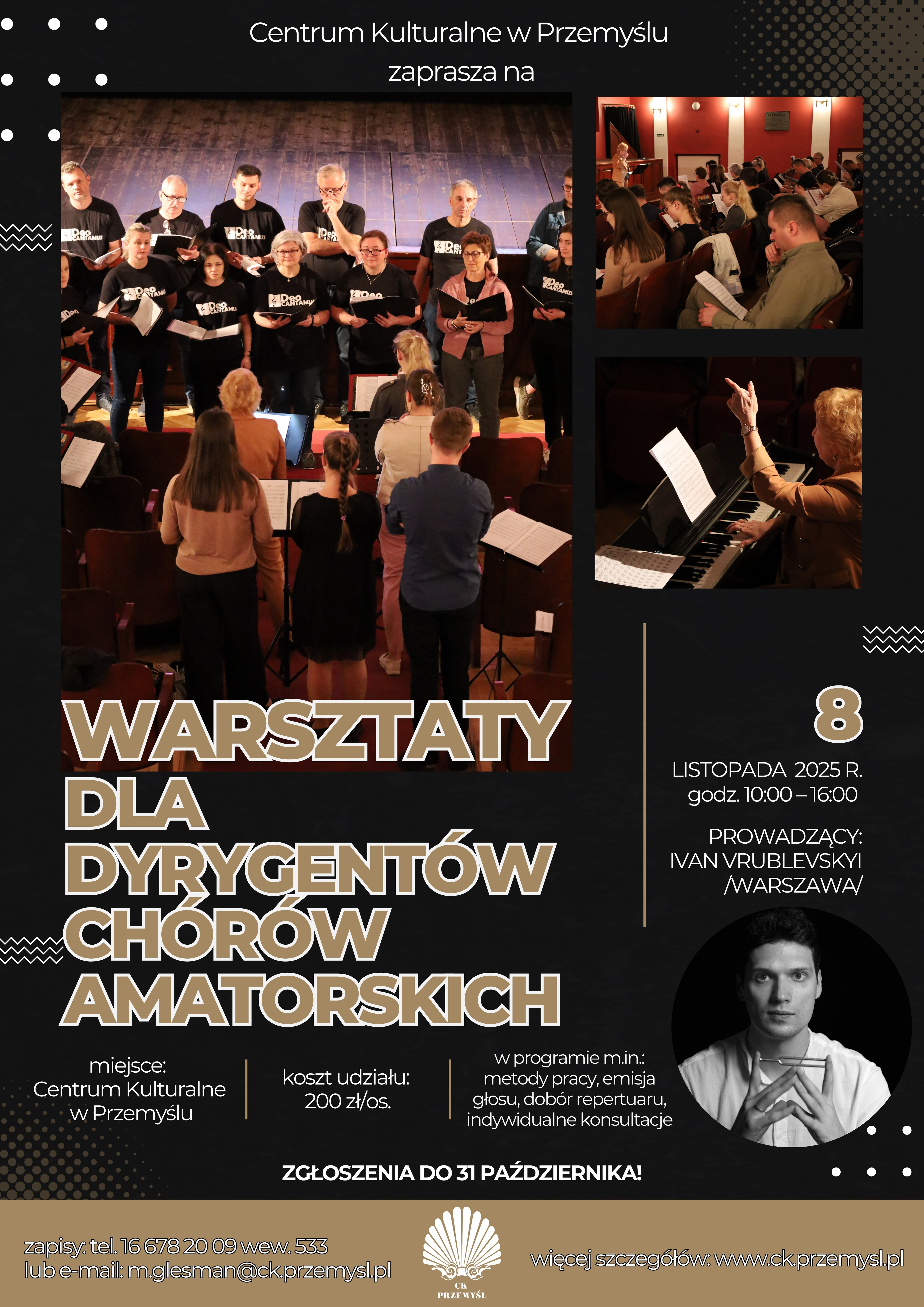 Warsztaty dla dyrygentów chórów amatorskich 2025