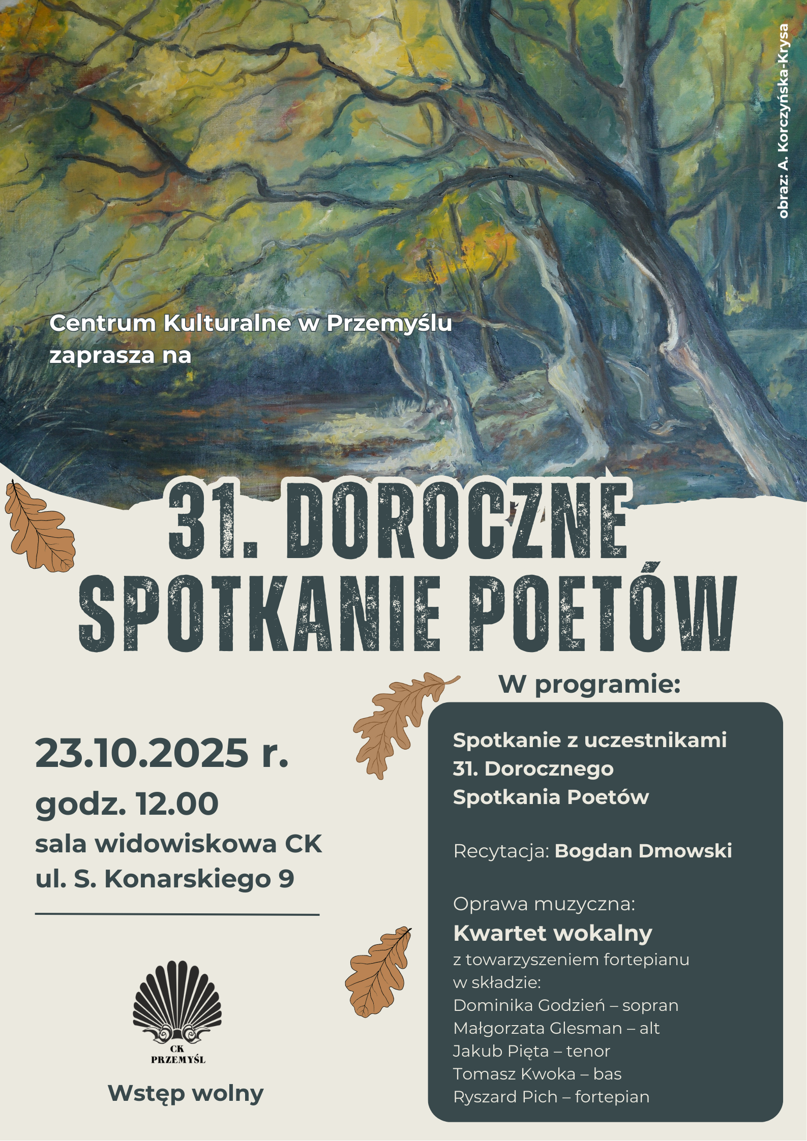  31. Doroczne Spotkanie Poetów w Przemyślu