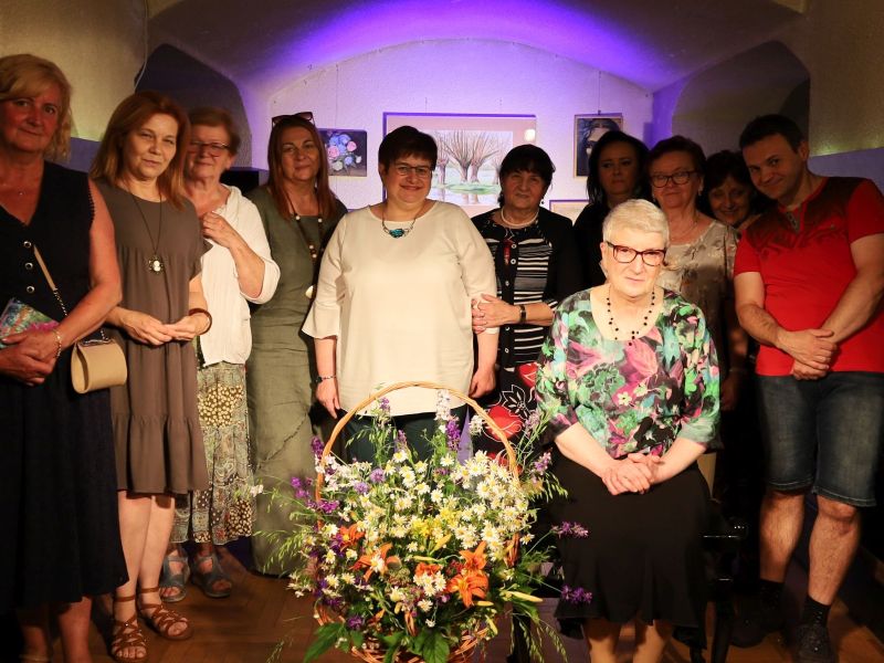 14. halina pusio i goscie jej wieczoru autorskiego