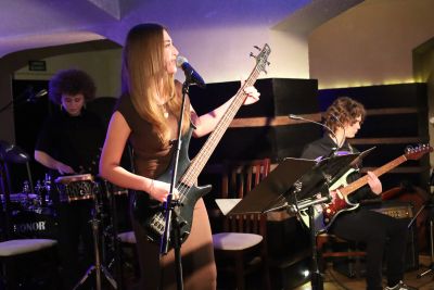  koncert finałowy uczestników polsko-ukraińskich warsztatów jazzowych dla młodzieży