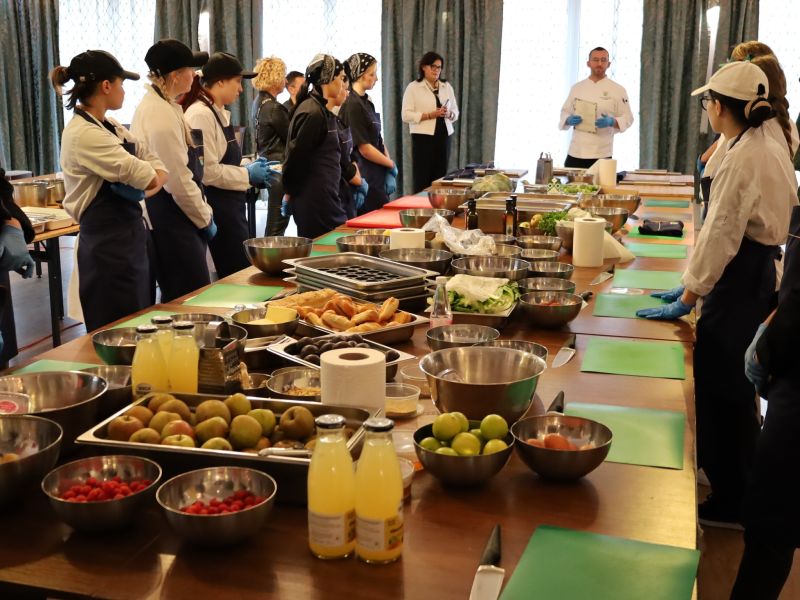 warsztaty dla szkol gastronomicznych