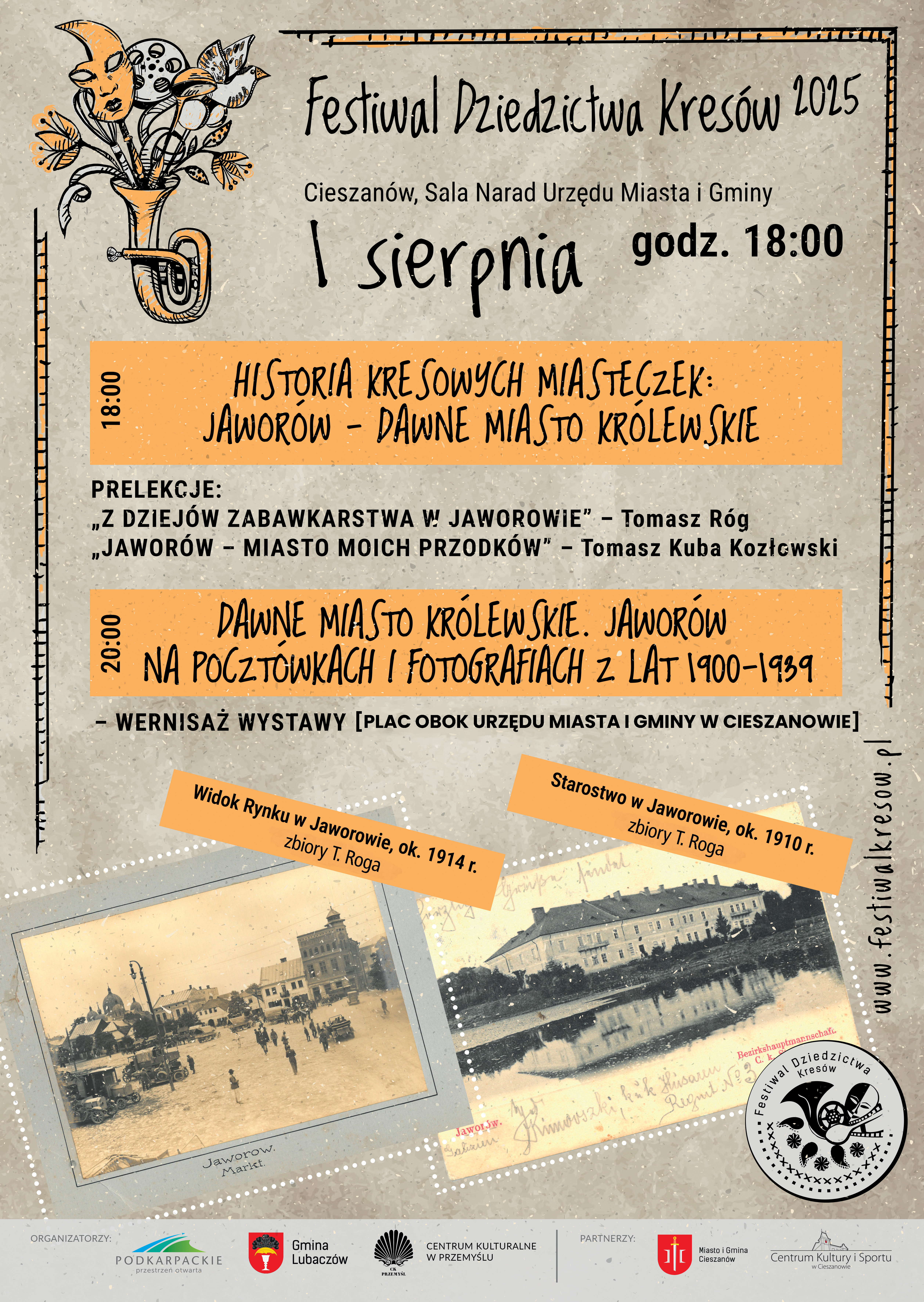 Festiwal Dziedzictwa Kresów 2025 HISTORIA KRESOWYCH MIASTECZEK