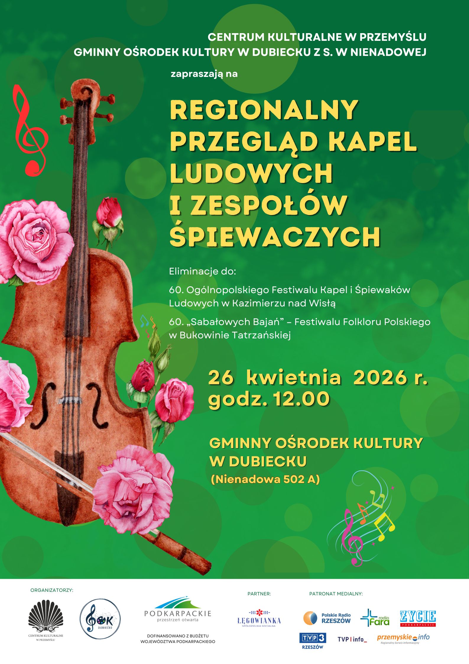 Regionalny Przegląd Kapel Ludowych i Zespołów Śpiewaczych w Nienadowej